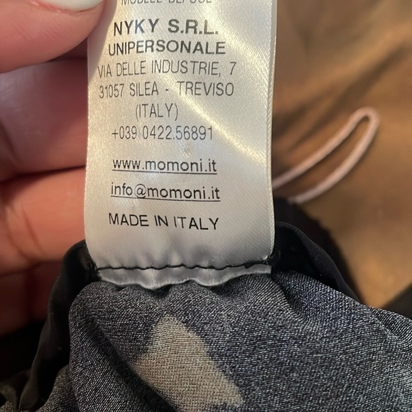 Momoni silk pants wide leg Italian size M - Picture 5 of 13